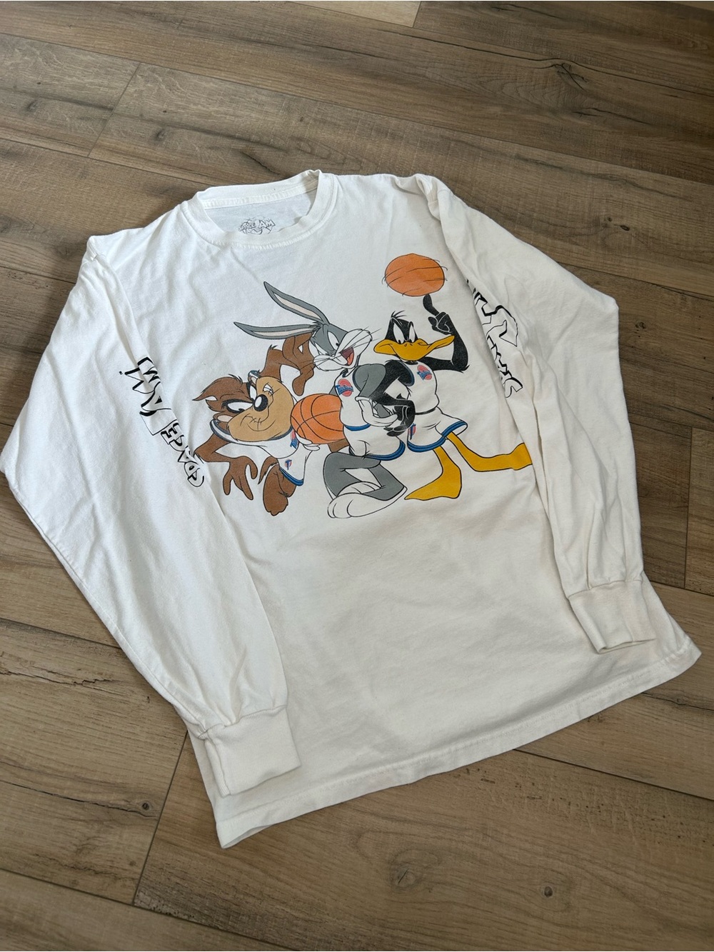 Vintage Space Jam Looney Tunes Longsleeve Shirt